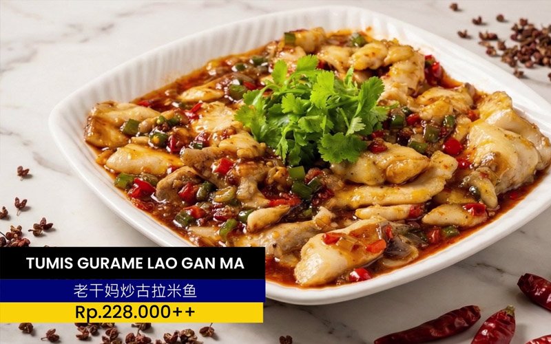 tumis gurame lao gan ma